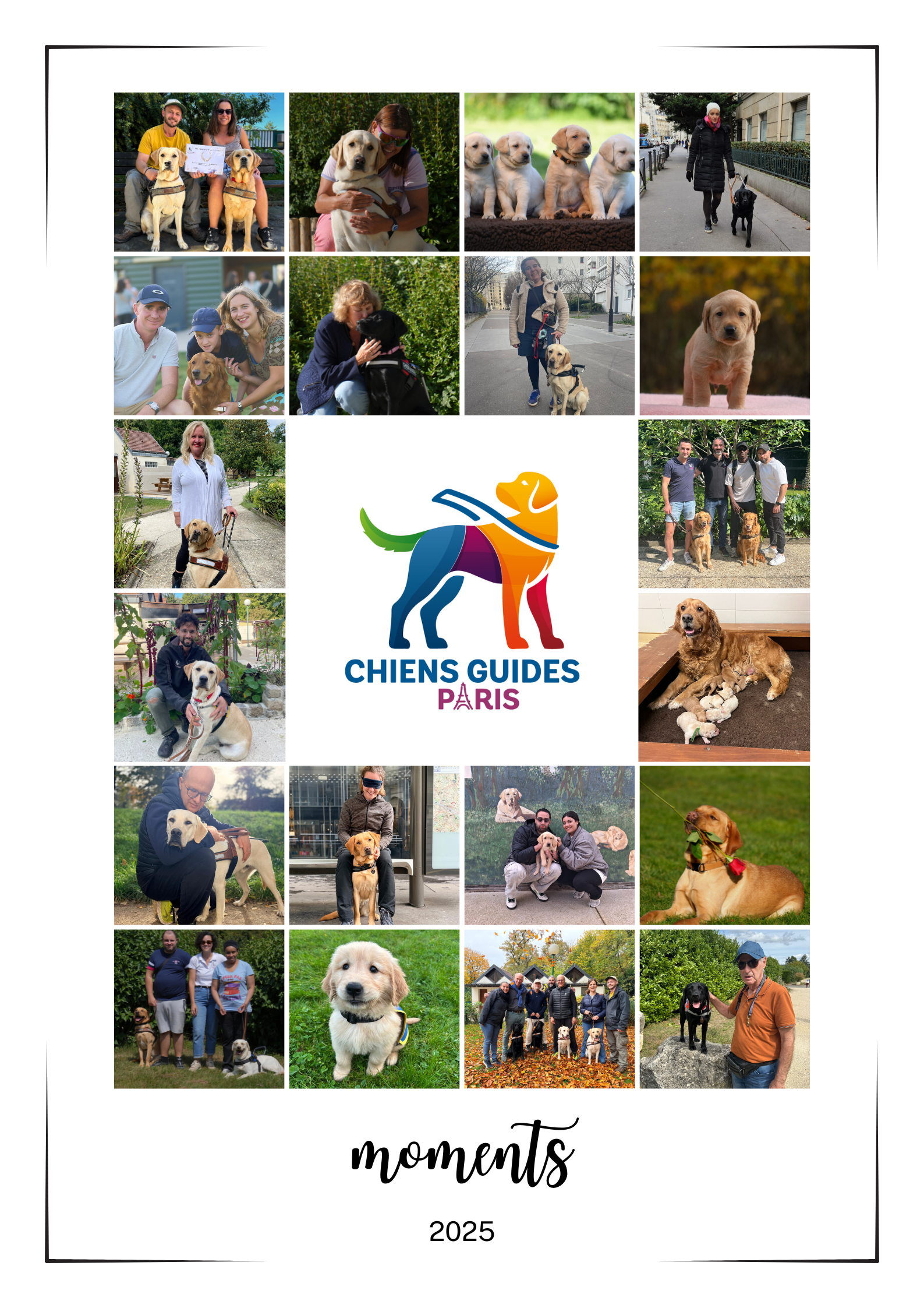 mosaïque de photos de 2025