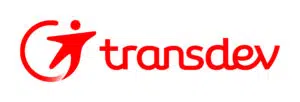 Logo Transdev en rouge