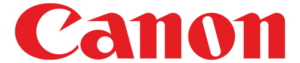Logo Canon France écrit en rouge