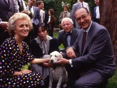 Inauguration du site de Paris par Jacques Chirac, Maire de Paris, et le Dr Michel Klein, co-fondateur de l'association