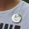 Badge avec logo Chiens Guides de Paris