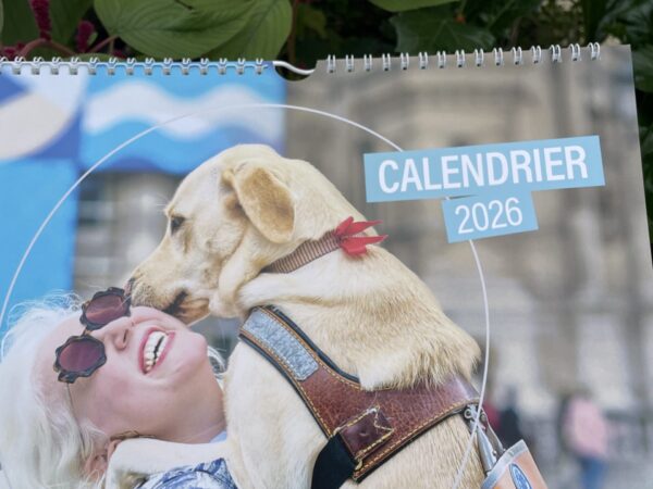 Photo prise de près du calendrier 2026