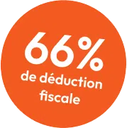 66% de déduction fiscale